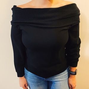 Cale off-shoulder sweater